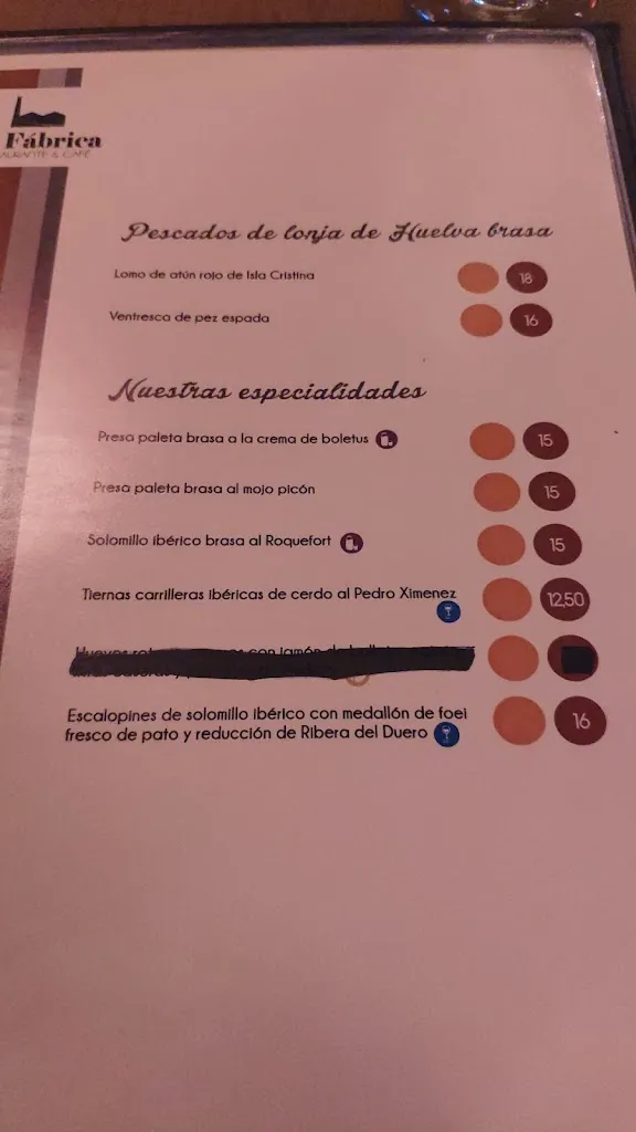 Menu_Restaurante La Fábrica_Minas de Riotinto_image_3