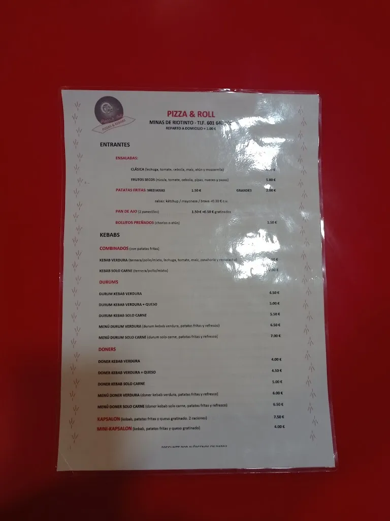 Menu_Pizza & Roll_Minas de Riotinto_image_2