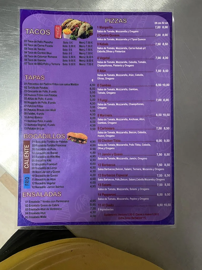 Menu_French Tacos kebab niebla_Niebla_image_3