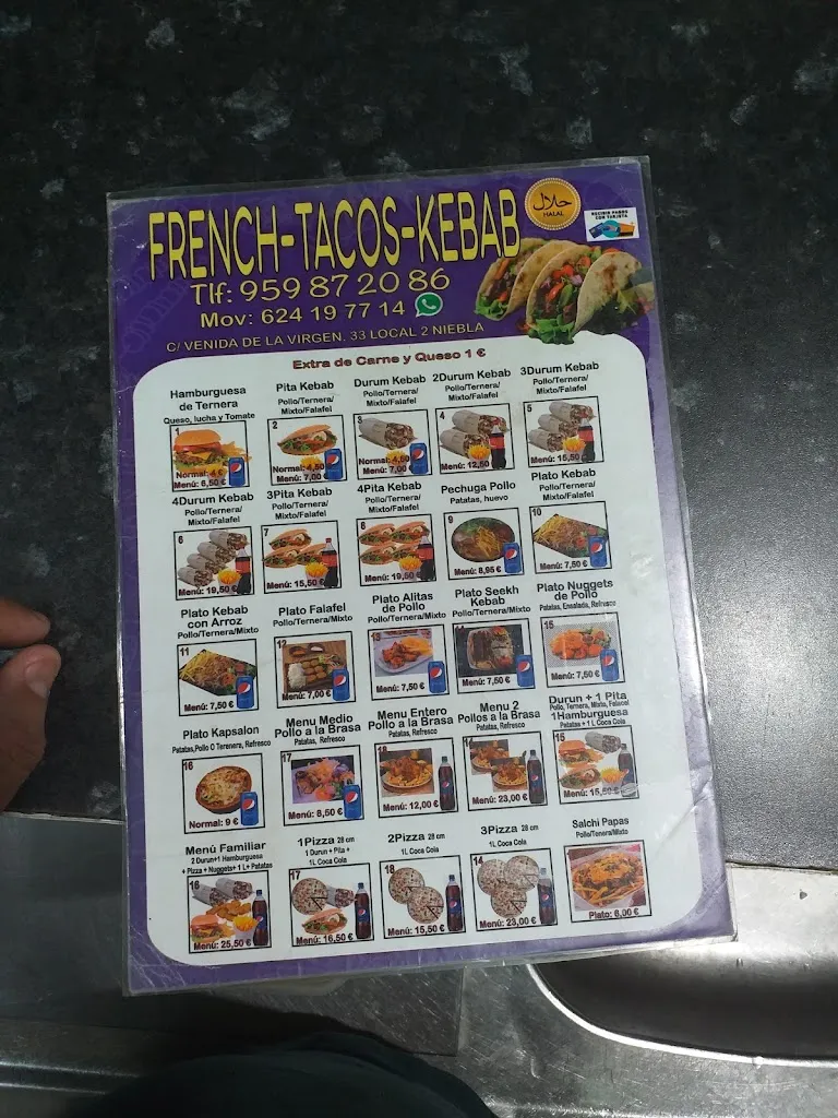 Menu_DONER KEBAB PIZZERIA NIEBLA_Niebla_image_1