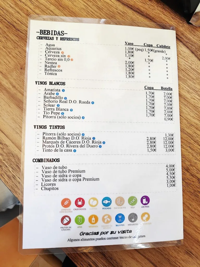 Menu_El Casino 