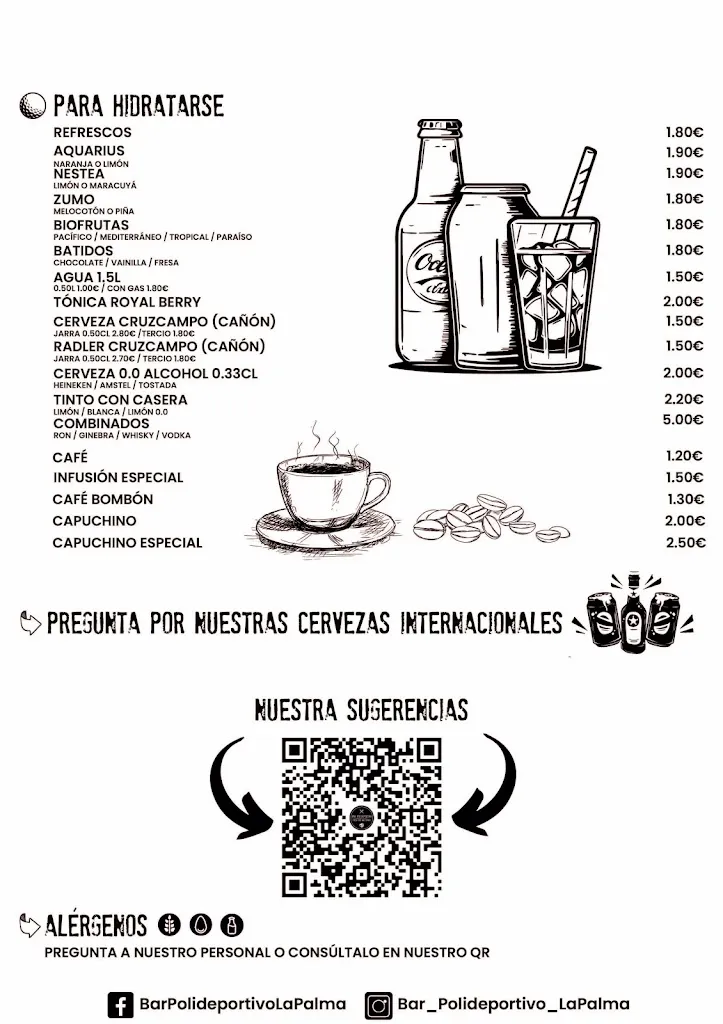 Menu_Bar Polideportivo La Palma_Palma del Condado La_image_2