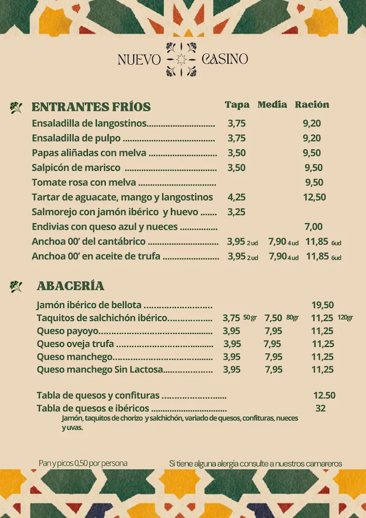 Menu_Restaurante Nuevo Casino_Palma del Condado La_immagine_2