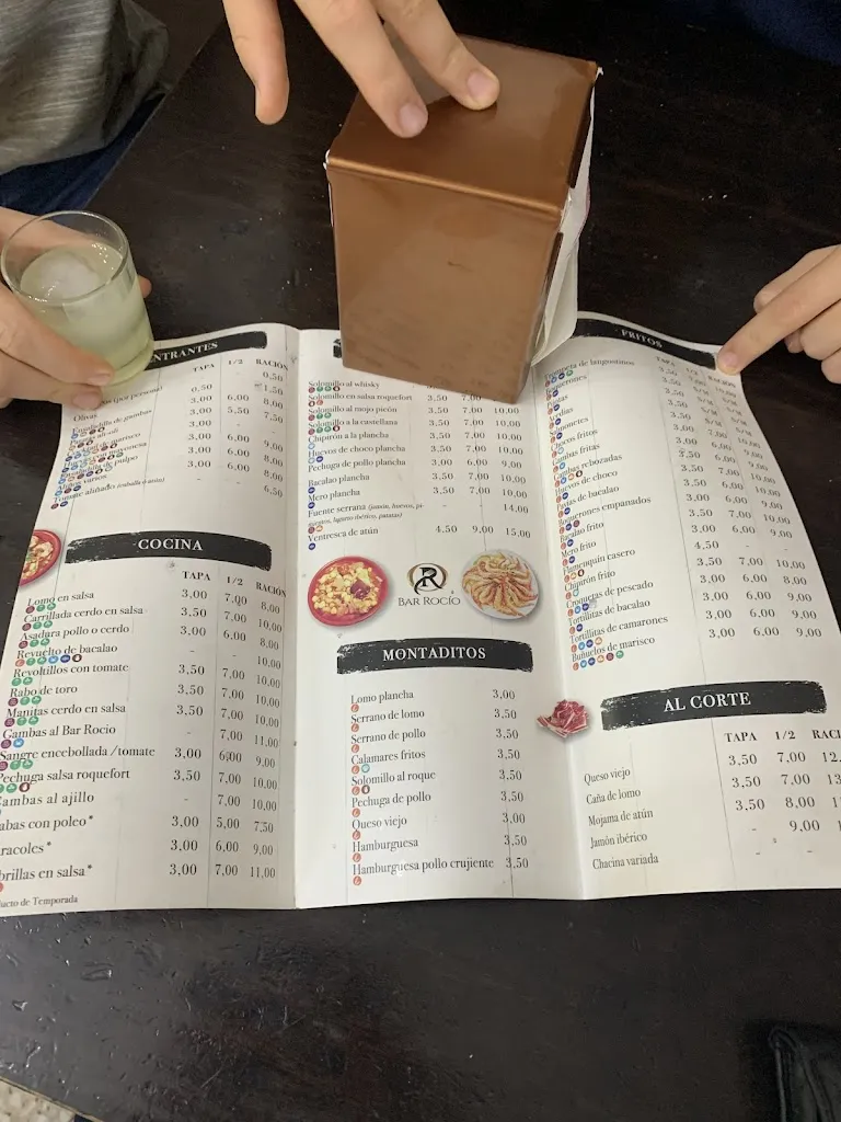 Menu_Bar de Tapas 🍺 Bar Rocío · Comida Casera Tradicional_Palma del Condado La_image_2