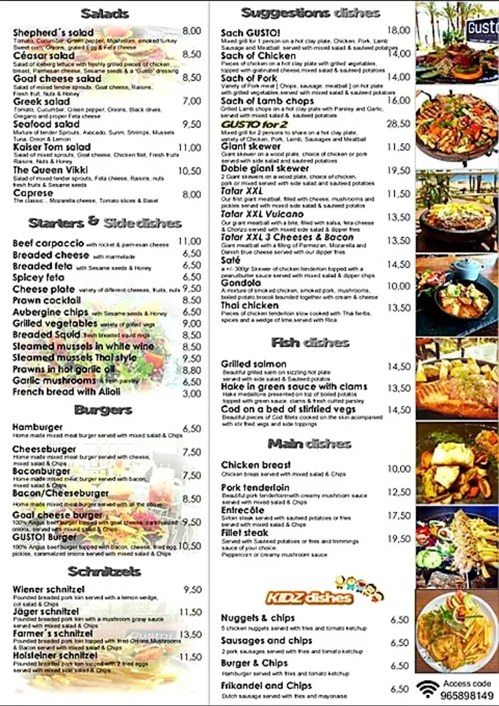 Menü_GUSTO !_Benidorm_Bild_1