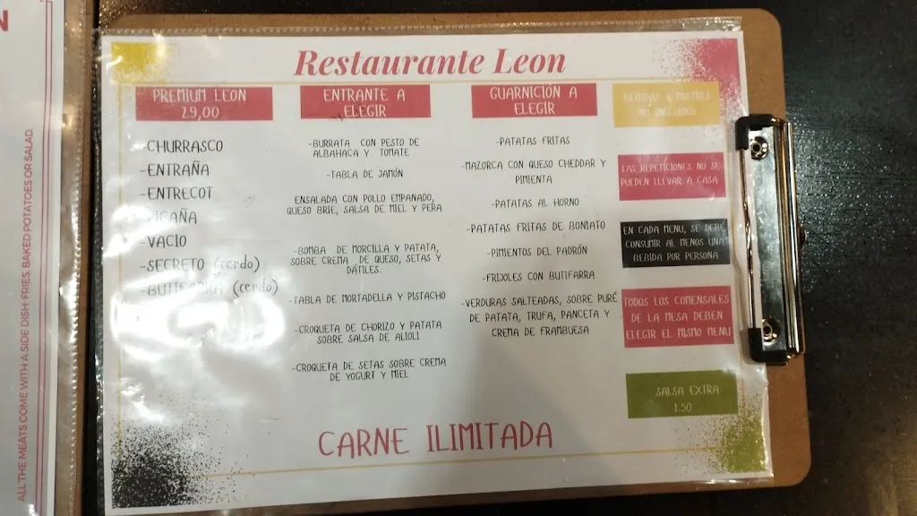 Menu_Restaurante León_Palma del Condado La_image_3