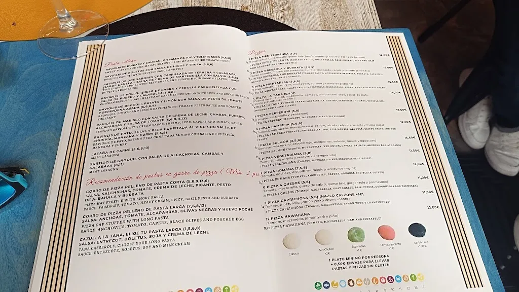 Menu_La Tana Restaurante_Benidorm_image_4