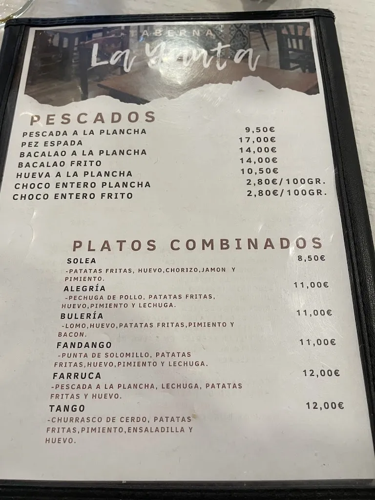 Menu_Taberna La Yunta_Moguer_image_4