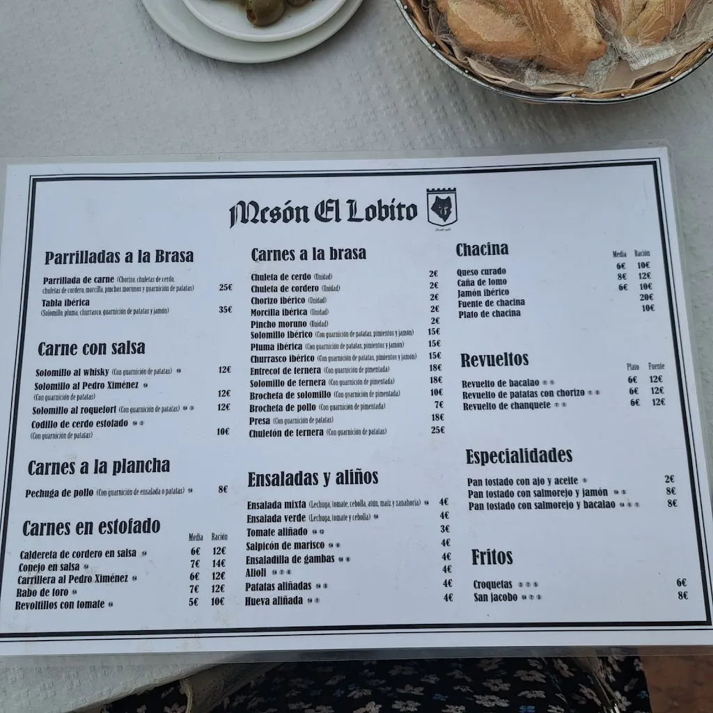 Menu_Restaurante El Lobito_Moguer_immagine_1