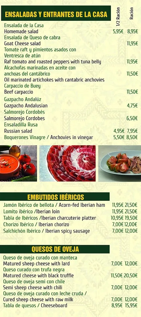 Menu_Taberna Andaluza Benidorm_Benidorm_image_1