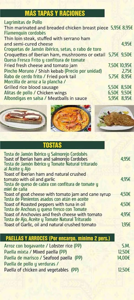 Menu_Taberna Andaluza Benidorm_Benidorm_image_3