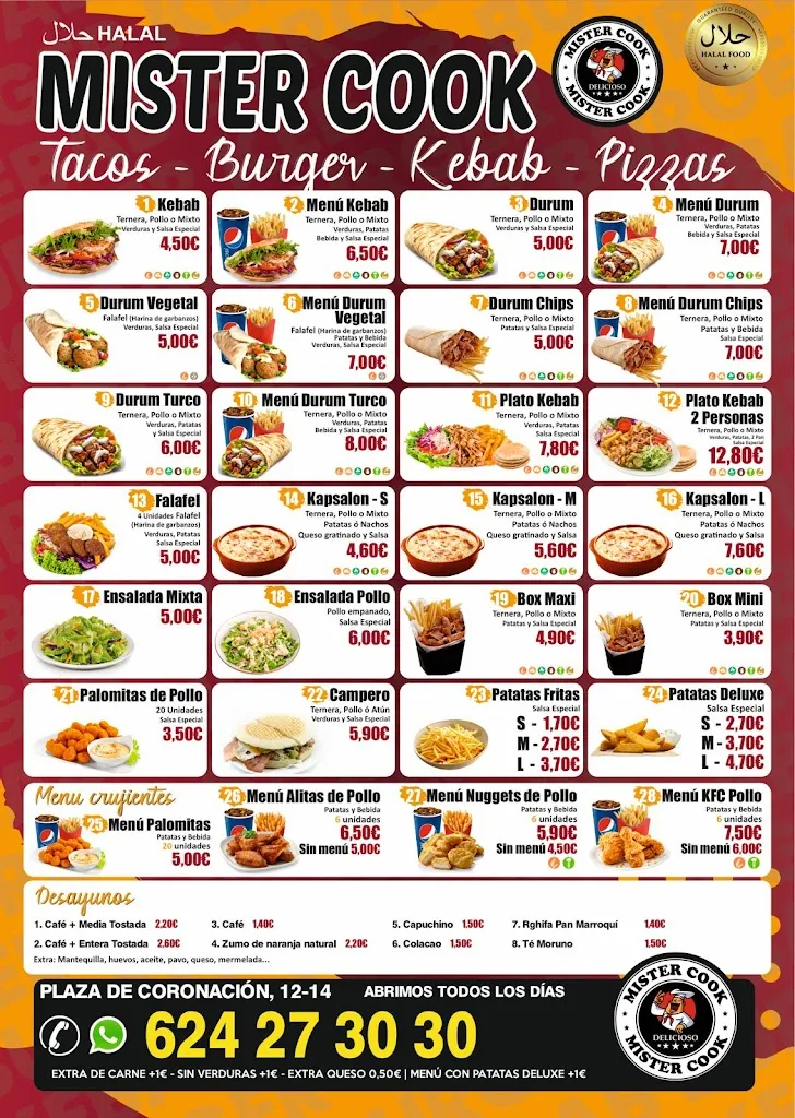 Menu_Restaurante MisterCook moguer oficial_Moguer_image_1