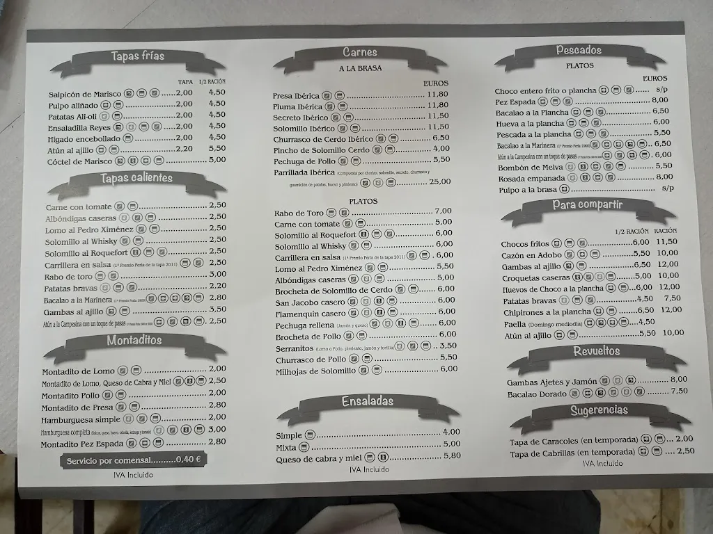 Menu_Café - Bar Reyes_Moguer_image_1