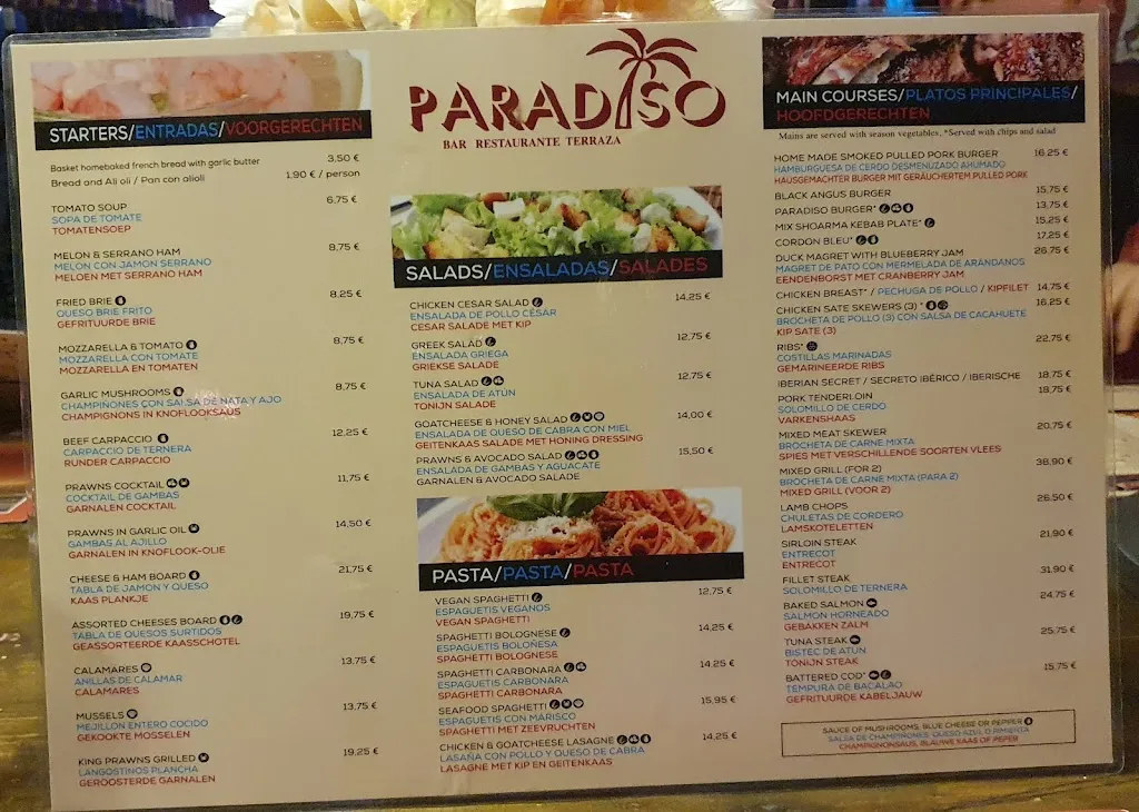 Menu_PARADISO_Benidorm_image_1