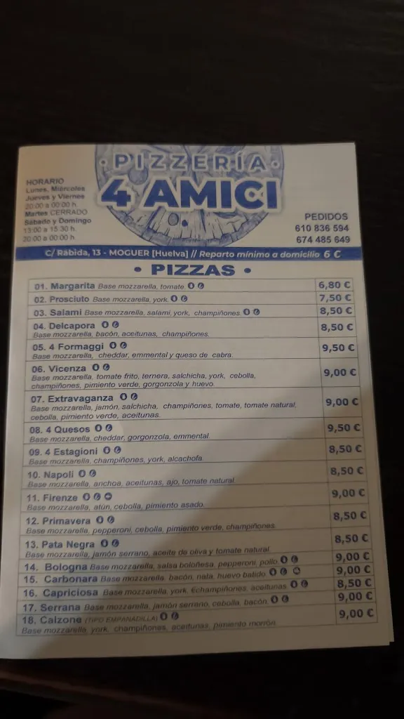 Menu_Pizzería 4 Amici_Moguer_image_3