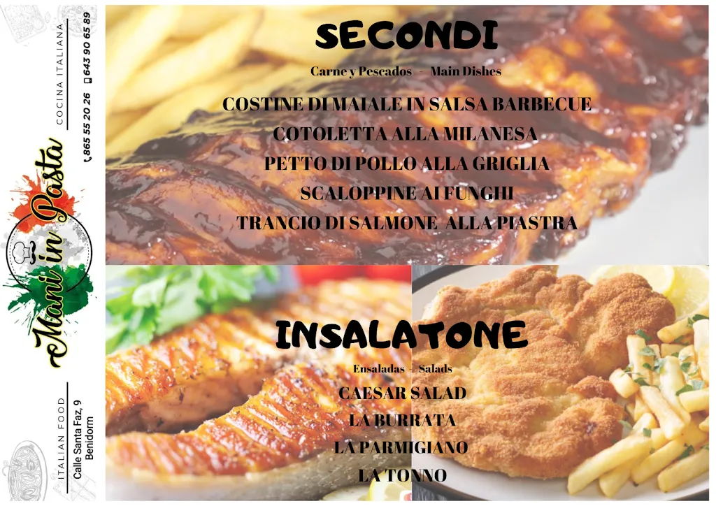 Menu_Restaurante Mani in Pasta_Benidorm_image_4