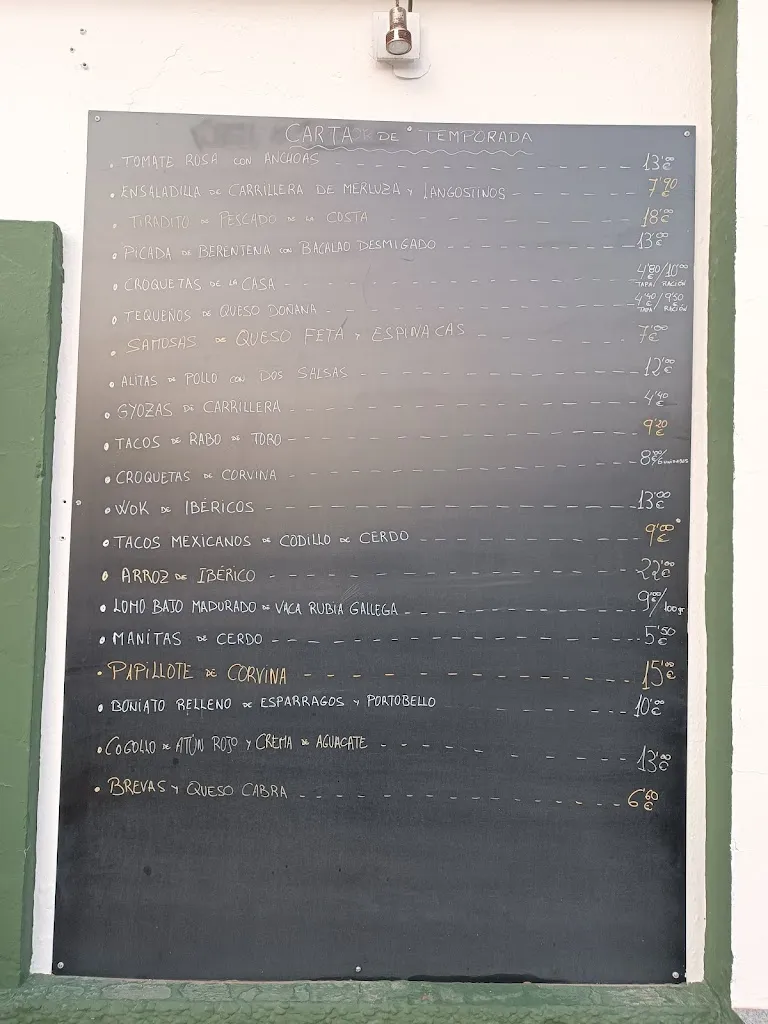 Menu_Restaurante El Brujo de Mazagón_Moguer_image_1