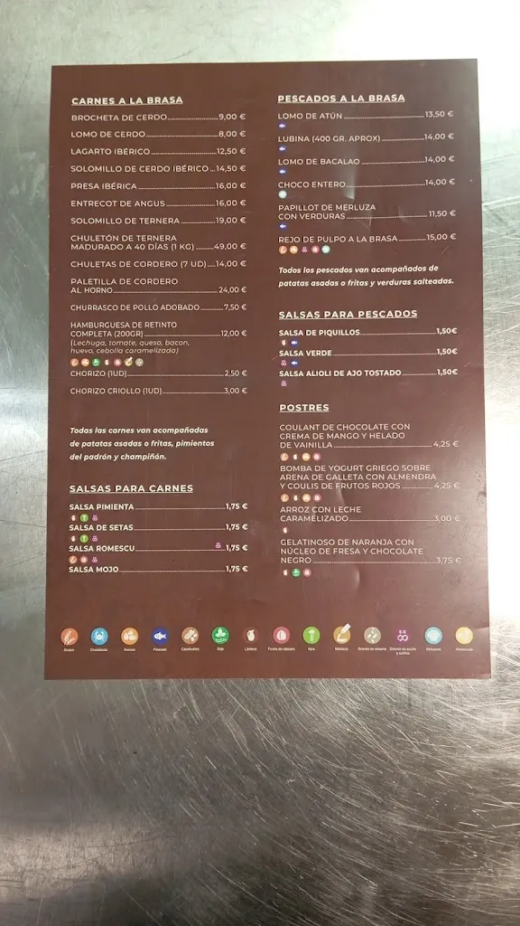 Menu_Restaurante Braseria la Bella_Lepe_image_1