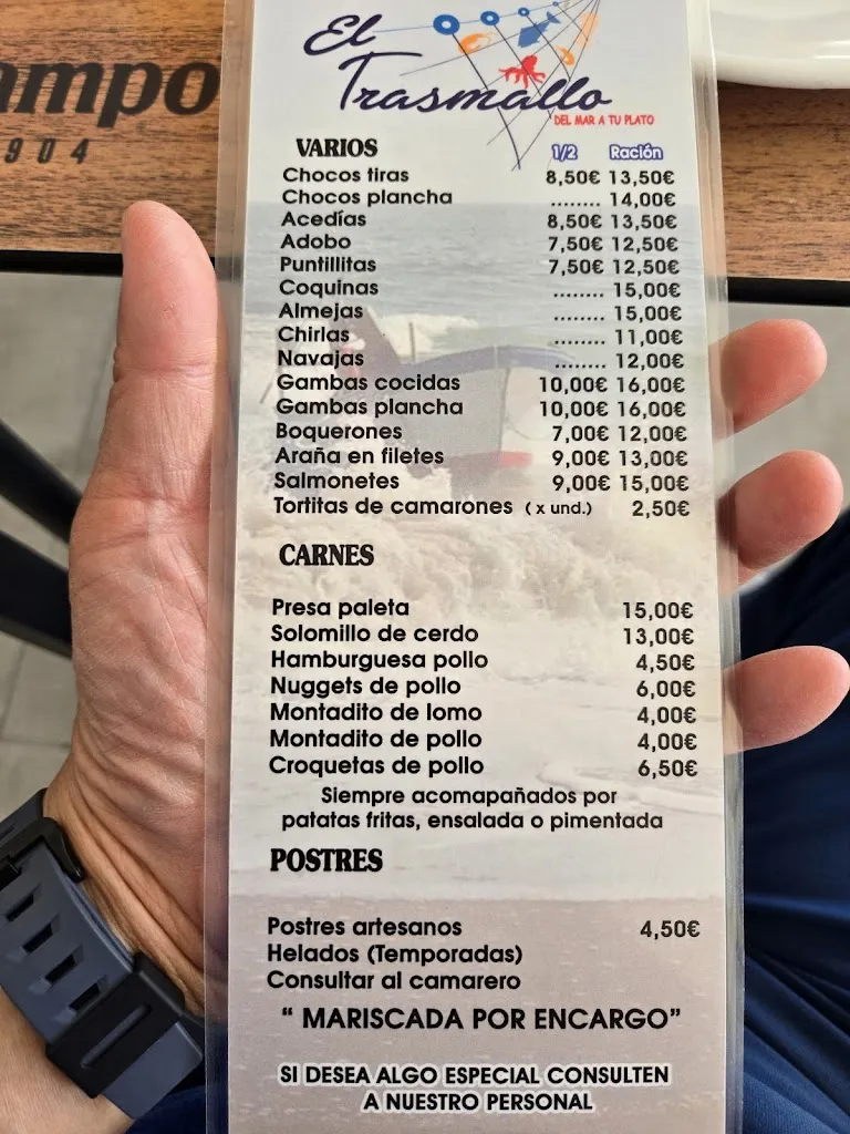 Menu_El Trasmallo_Lepe_image_2