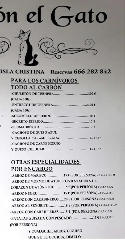 Menu_Mesón El Gato_Isla Cristina_image_2
