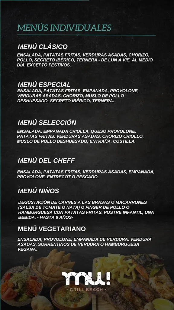 Menu_umoo Grill Beach_Benidorm_image_1
