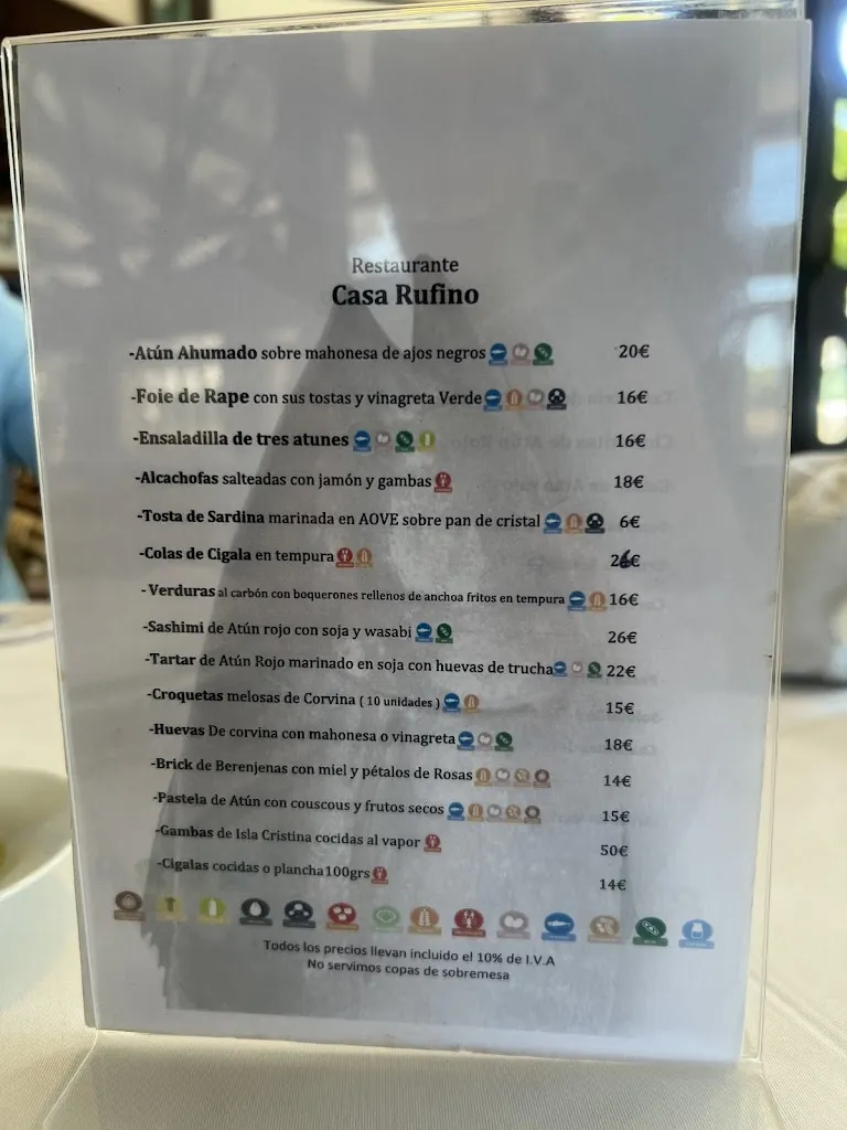 Menu_Restaurante Casa Rufino_Isla Cristina_image_2