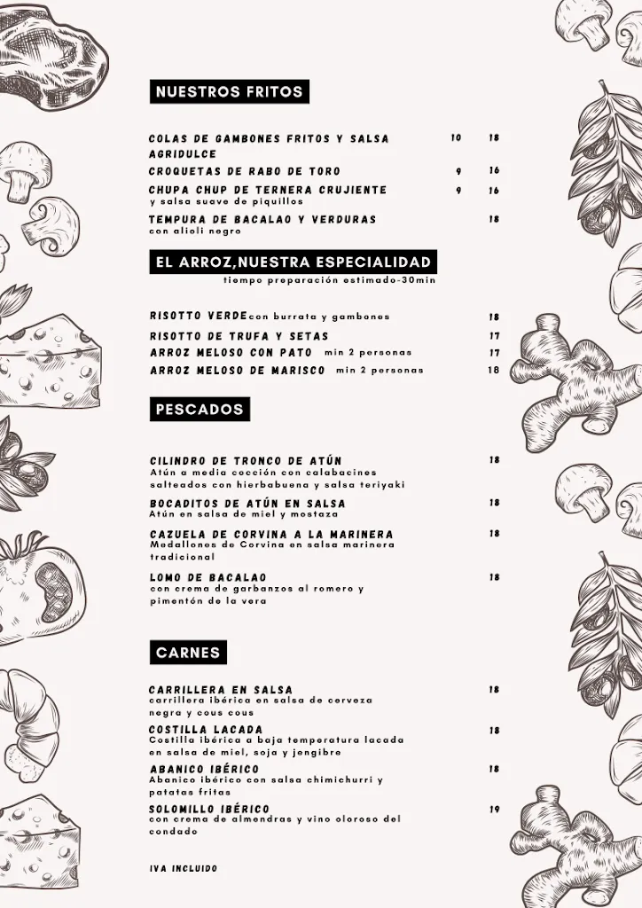 Menu_Restaurante La Boccana_Isla Cristina_image_1