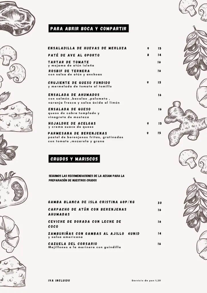 Menu_Restaurante La Boccana_Isla Cristina_image_2