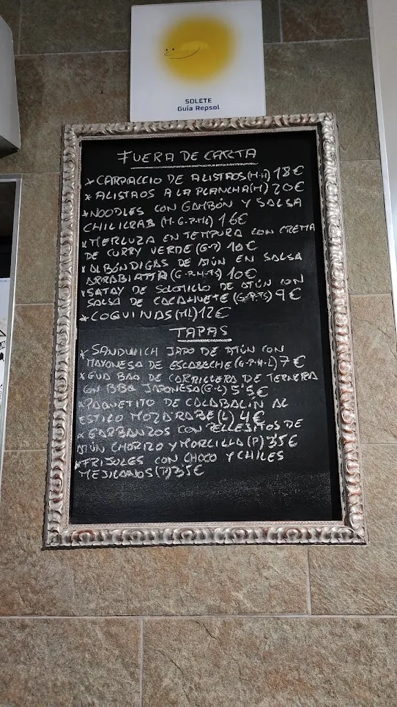 Menu_La Belli_Isla Cristina_image_1