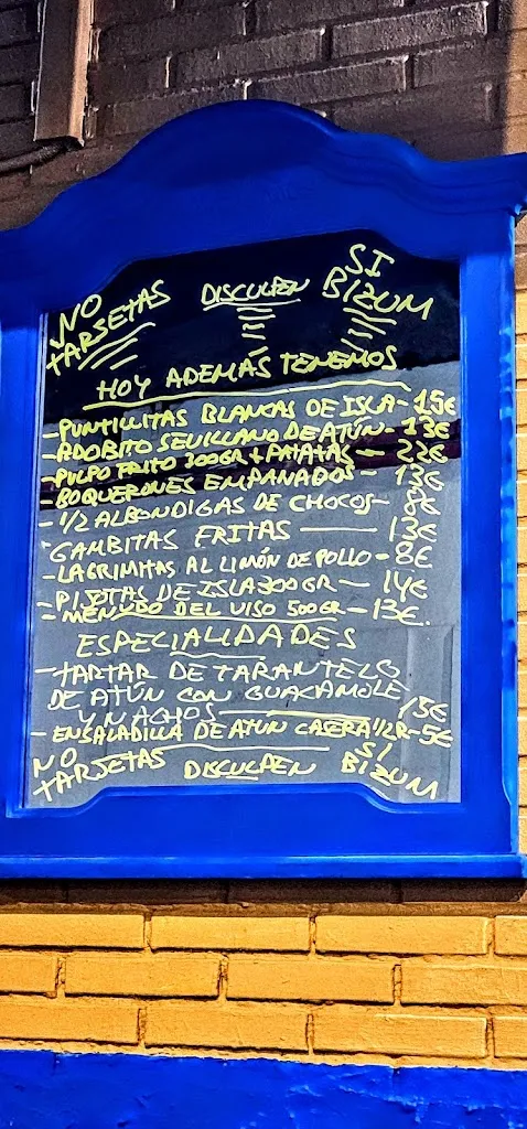 Menu_RESTAURANTE ALBERO TAPAS_Isla Cristina_immagine_2