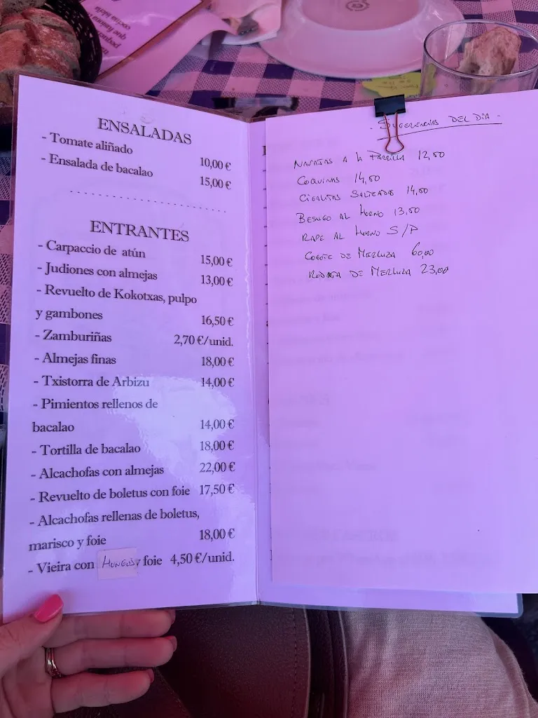 Menu_Asador Los Vascos_Isla Cristina_image_1