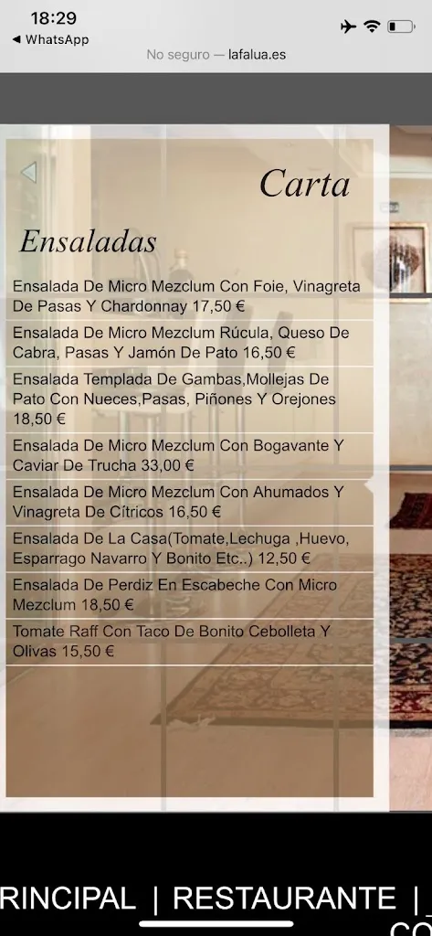 Menu_La Falúa_Benidorm_image_3
