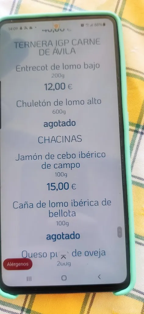 Menu_Chiringuito elPortugue Playa del Hoyo_Isla Cristina_image_4