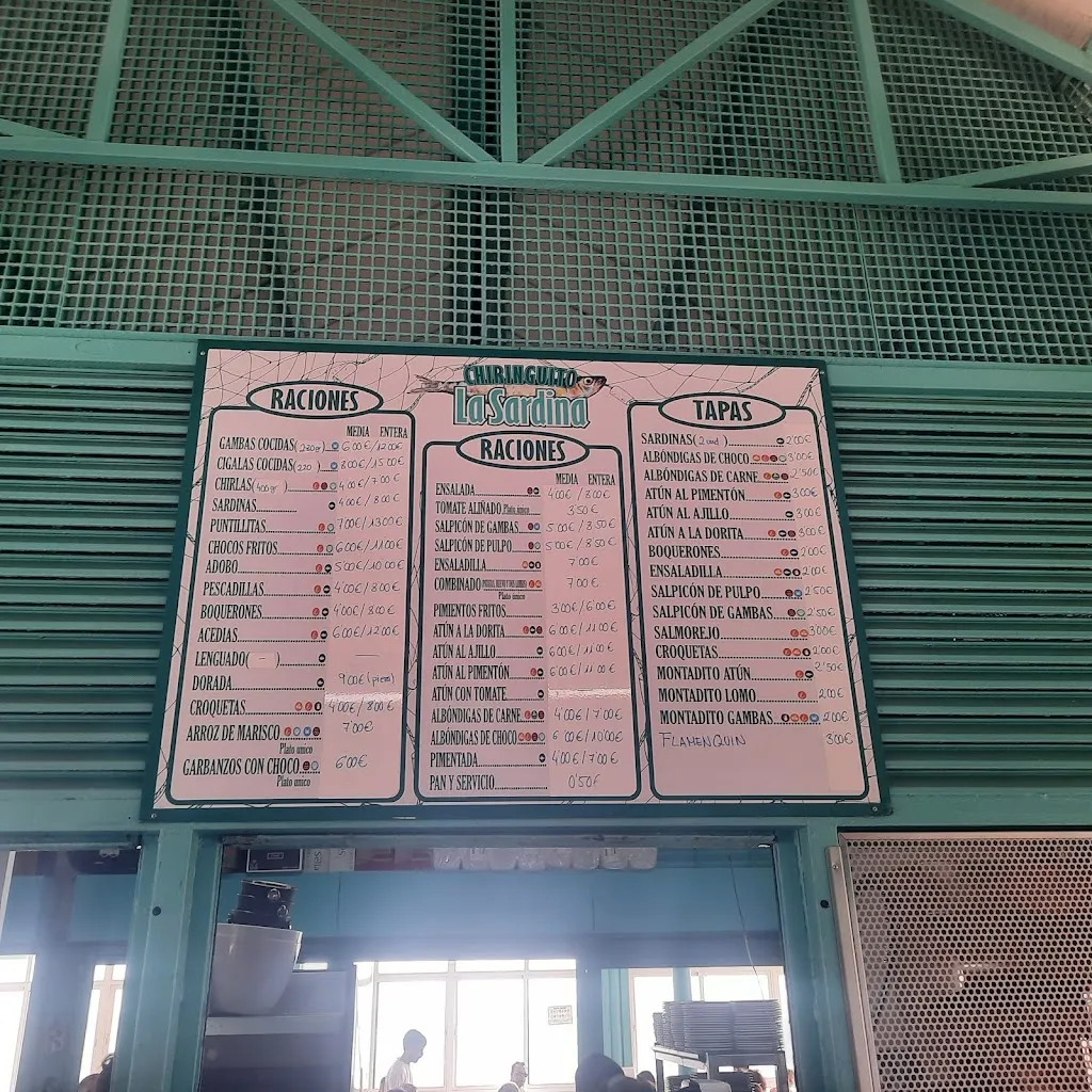 Menu_Chiringuito La Sardina_Isla Cristina_image_4