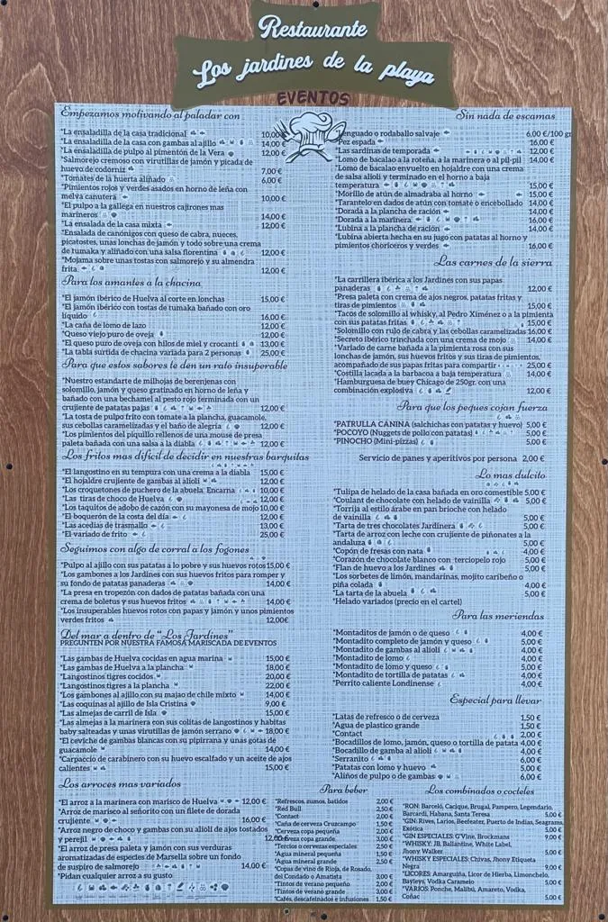 Menu_Restaurante Los Jardines de la Playa_Isla Cristina_image_1