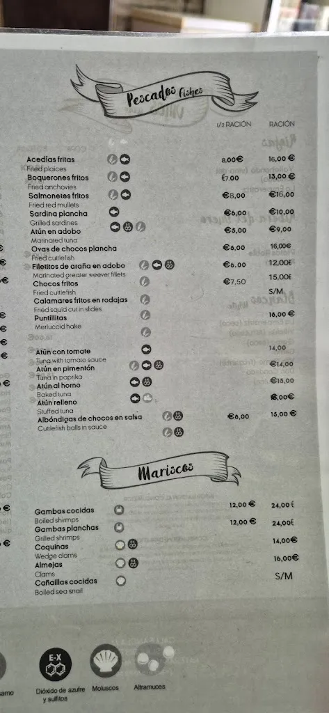 Menu_El Garito del Patera_Isla Cristina_image_3