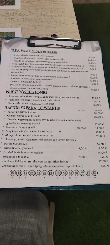 Menu_Ambrosía Restobar | Restaurante en Isla Cristina_Isla Cristina_image_1