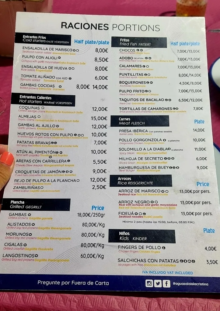 Menu_Aguasalá Cervecería_Isla Cristina_image_1