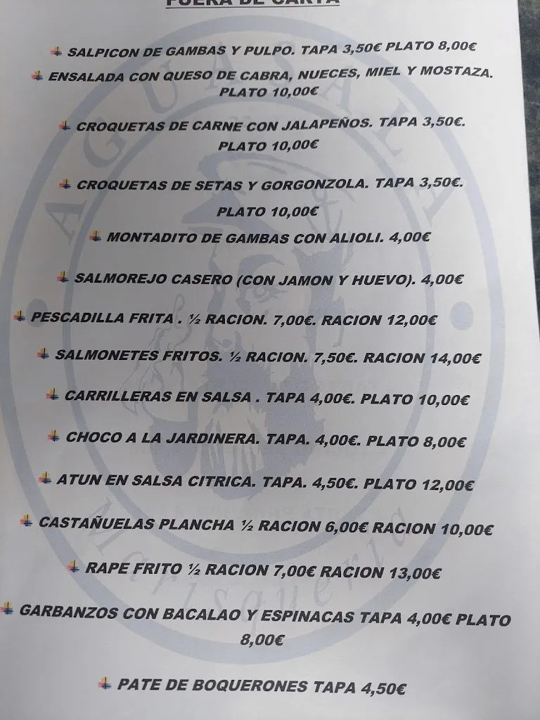 Menu_Aguasalá Cervecería_Isla Cristina_image_2