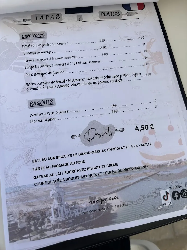 Menu_El Amarre_Isla Cristina_image_3