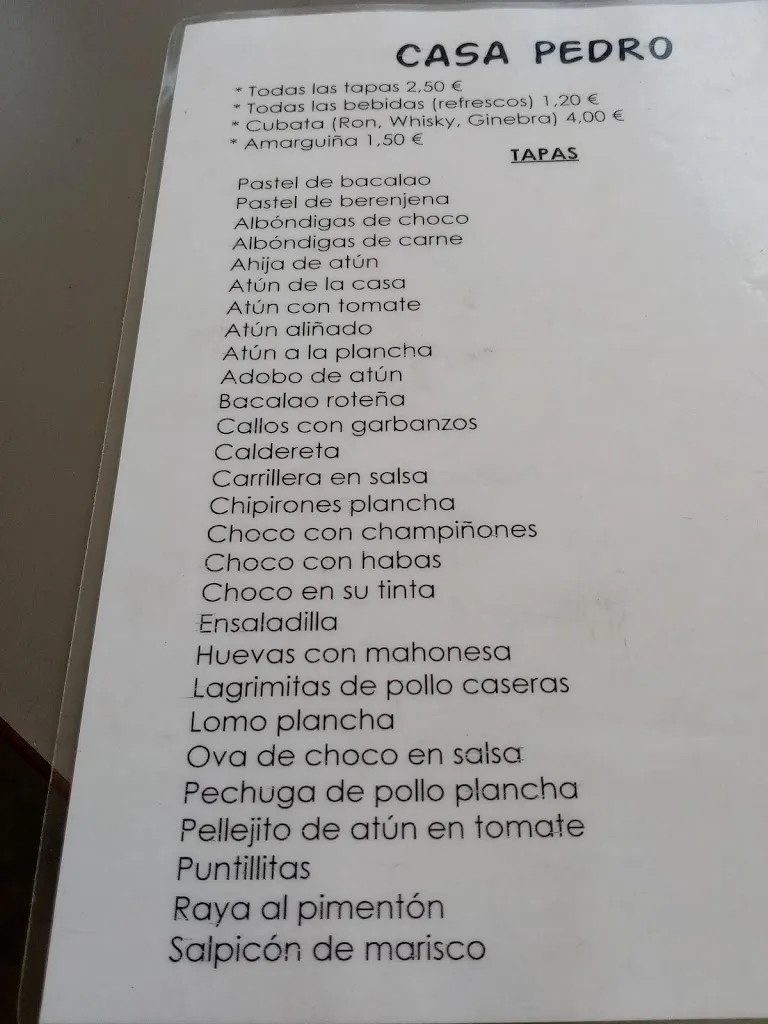 Menu_Casa Pedro_Isla Cristina_image_4