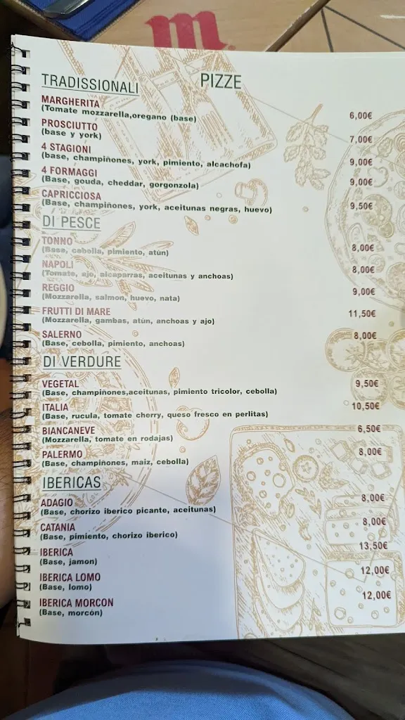 Menu_Squisitezza la punta_Isla Cristina_image_3