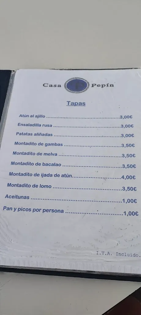 Menu_Casa Pepin_Isla Cristina_image_1