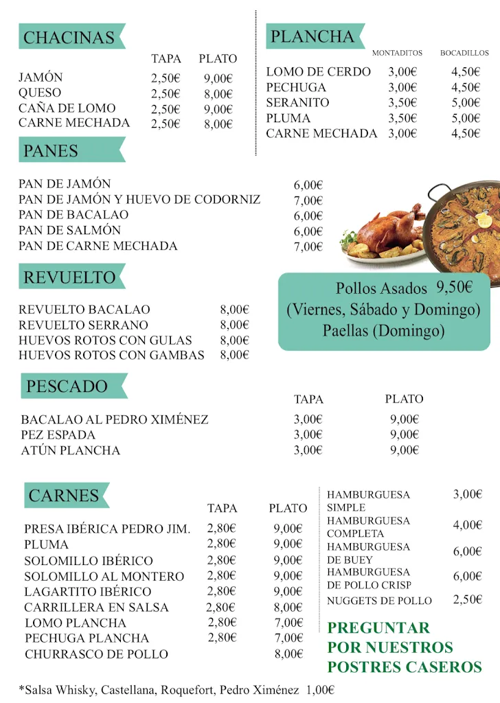 Menu_Bar El Cine_Rociana del Condado_immagine_1