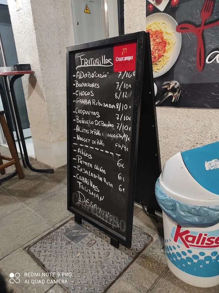 Menu_Talismán Drink and Food_Rociana del Condado_image_1