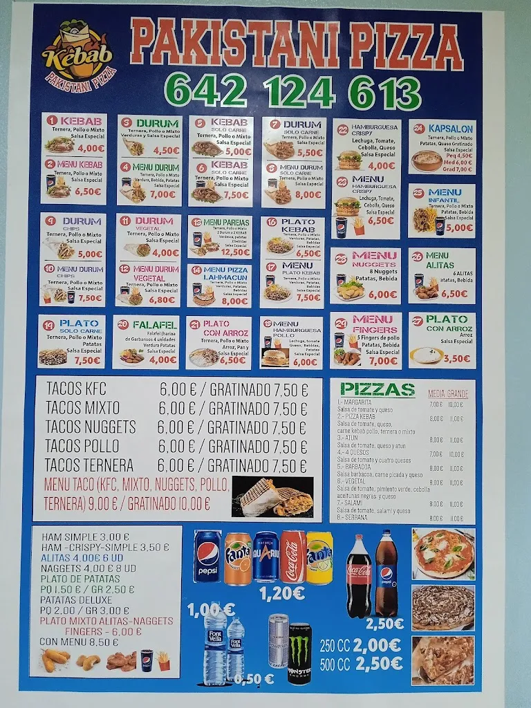 Menu_Restaurante Kebab Pakistaní_Rociana del Condado_image_1