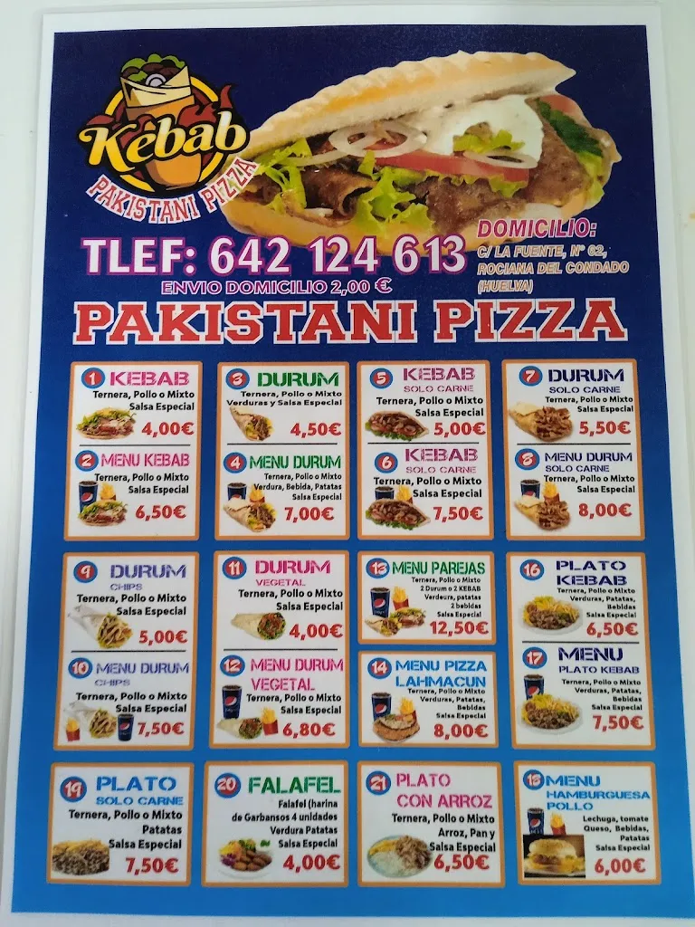Menu_Restaurante Kebab Pakistaní_Rociana del Condado_image_3