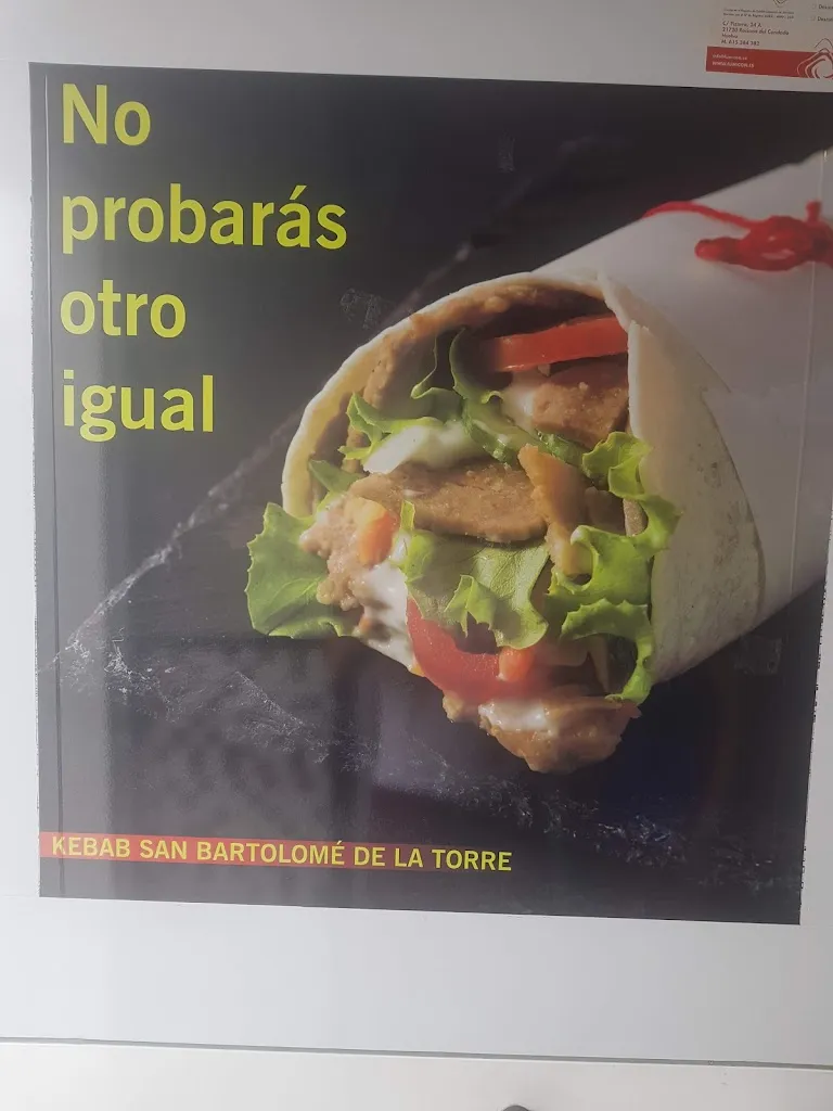 Menu_Kebab san bartolomé de la torre_San Bartolomé de la Torre_image_4