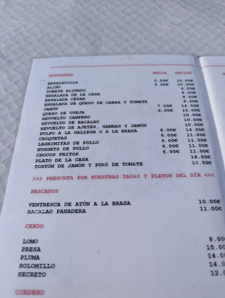 Menu_Brasería Tropezón_San Silvestre de Guzmán_immagine_4
