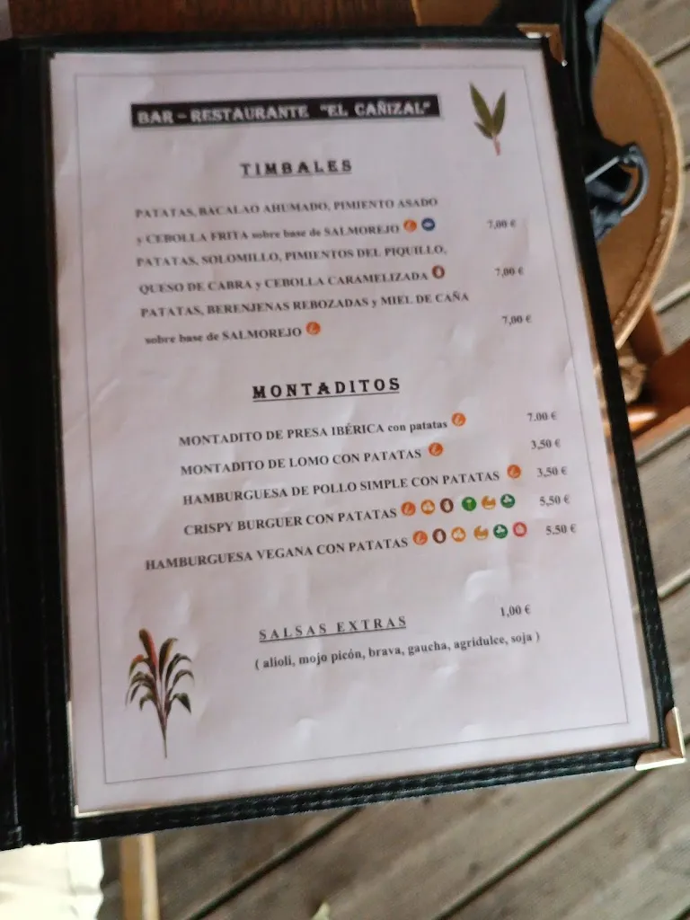 Menu_El Cañizal_Sanlúcar de Guadiana_image_3